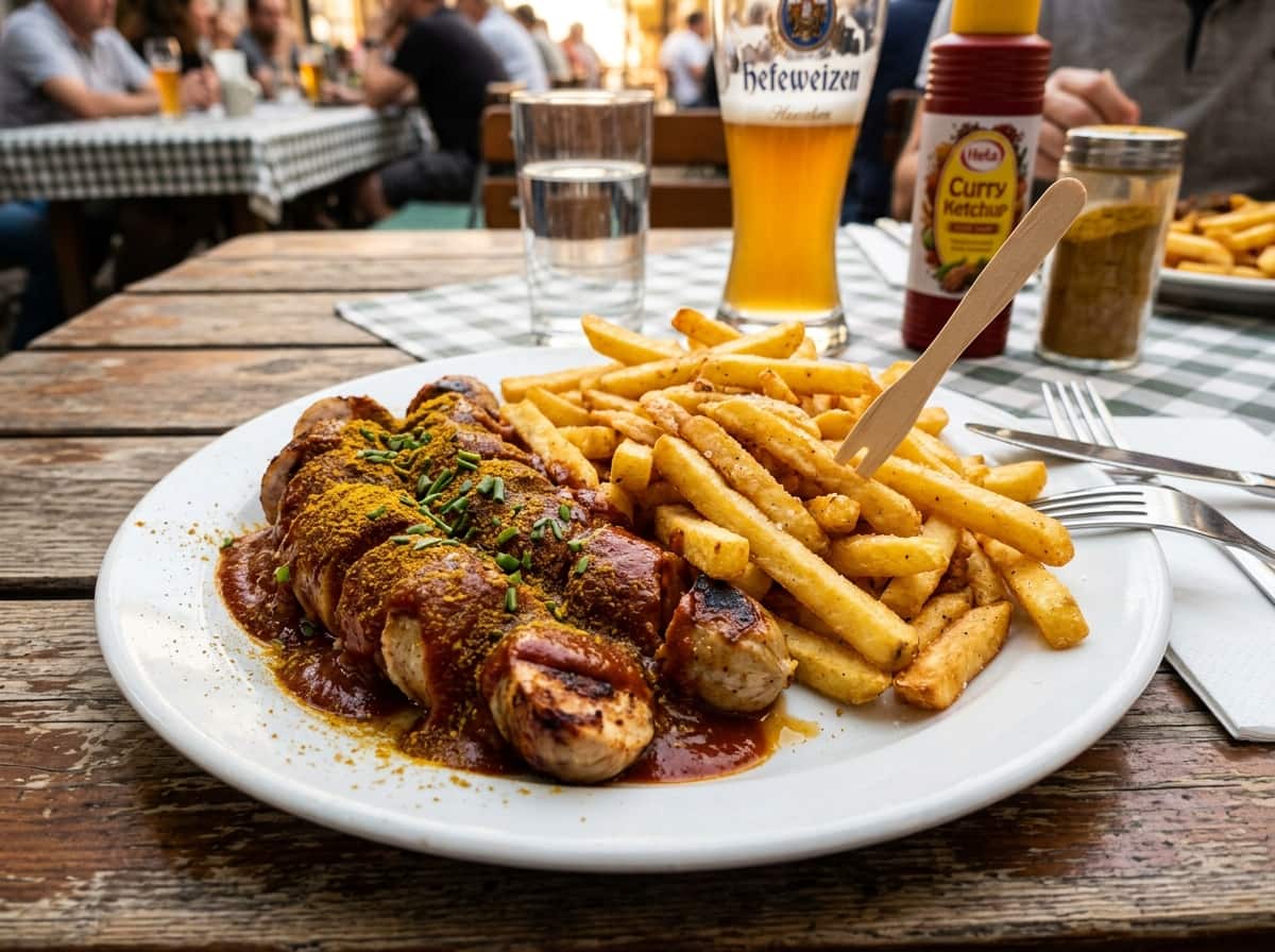 CURRYWURST / POMMES